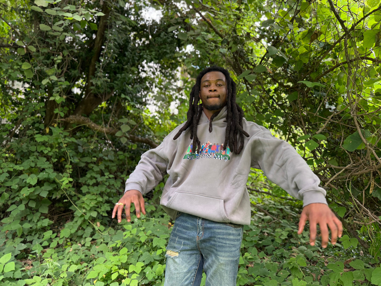 KOALA GRAY PEOPLE HOODIE