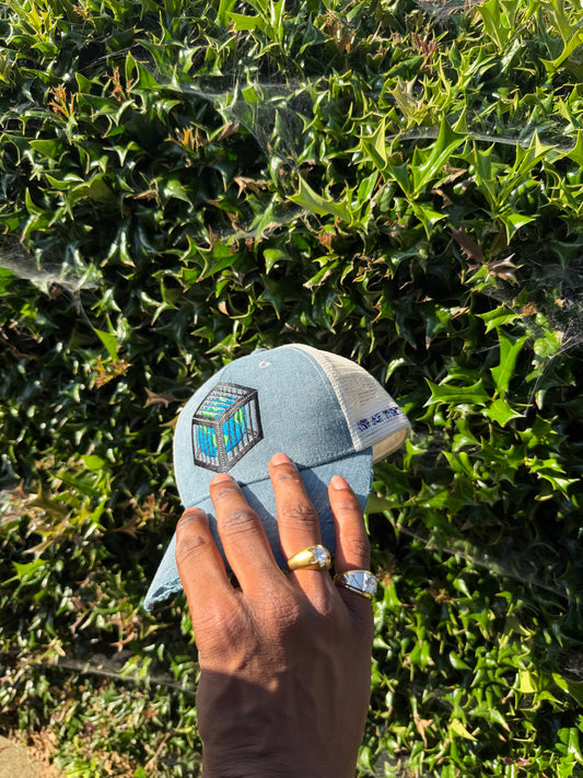 EARTH IN A CAGE HAT