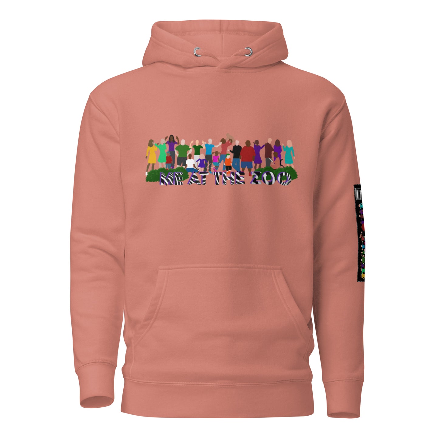 LIMITED EDITION: DUSTY ROSE ZOO TICKET HOODIE